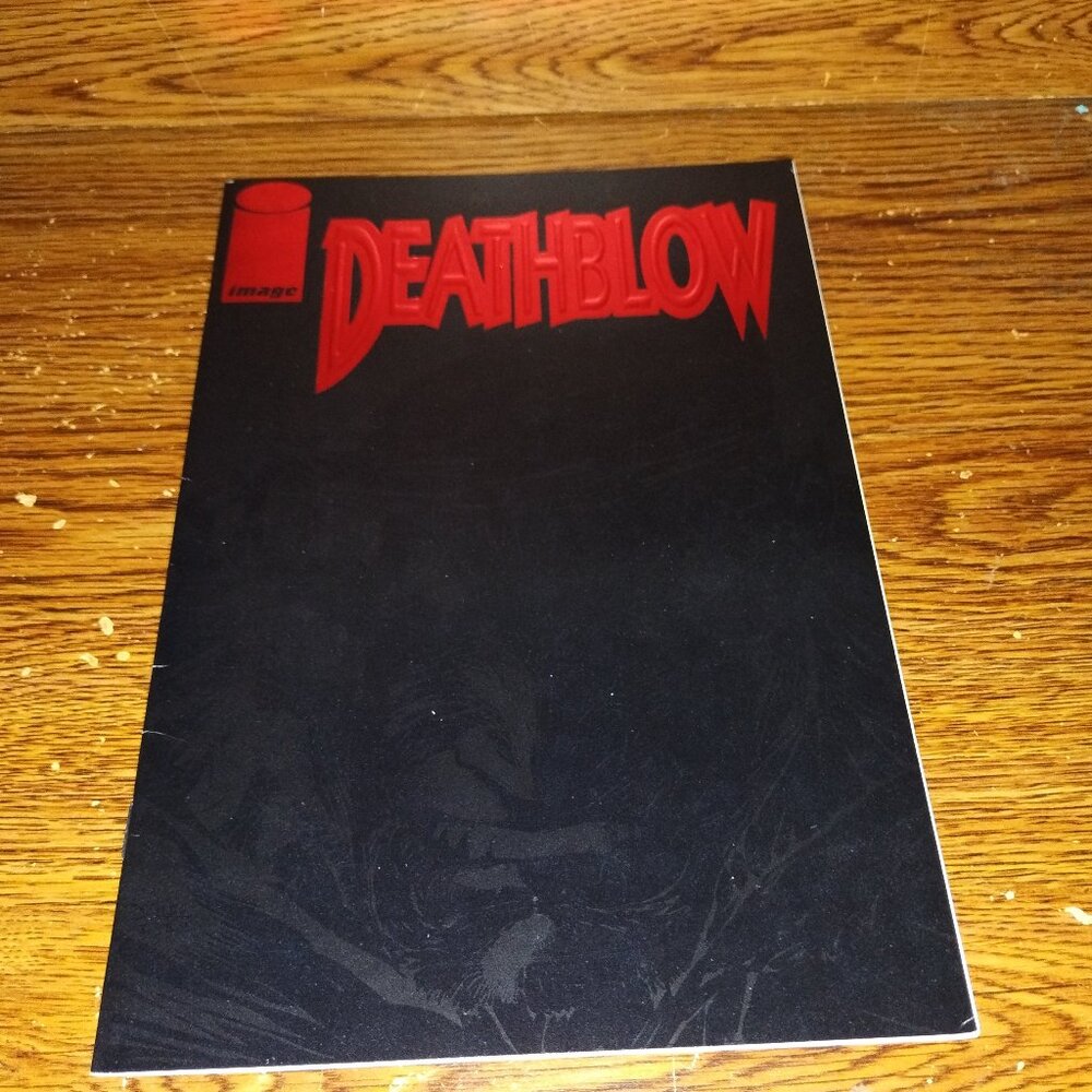 Deathblow #1 (1st Printing) (Image Comics, 1993) Red Foil Embossed Black Varnish